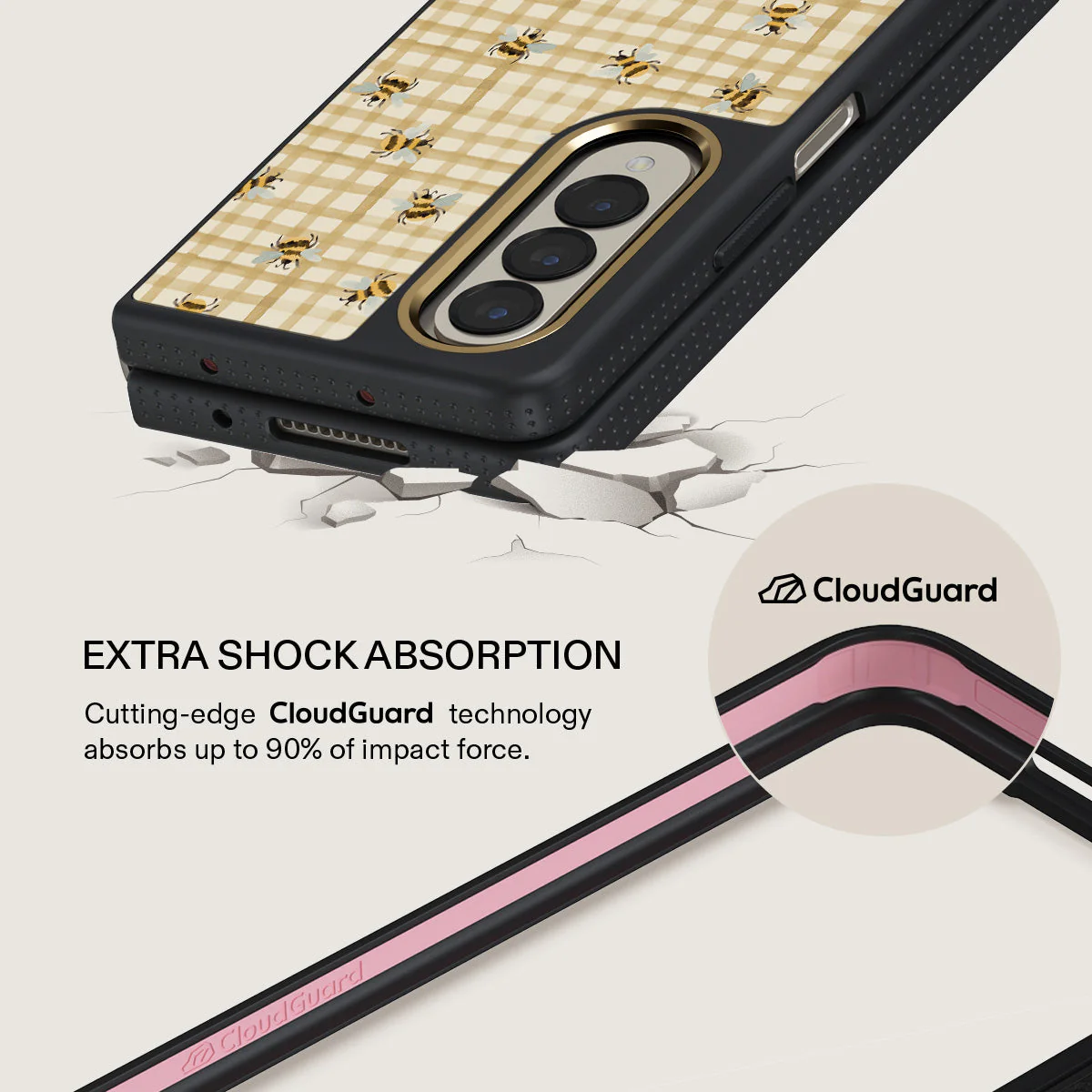 Honeycomb - Samsung Galaxy Z Fold 4 Case - Image 8