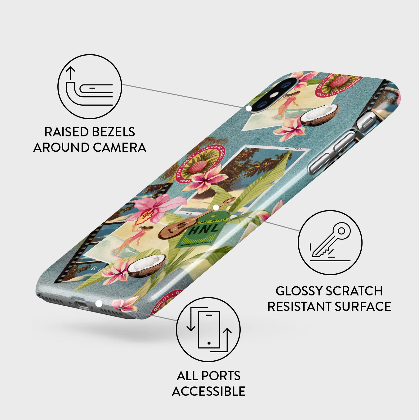 Honolulu - iPhone XS Max Case - Image 3