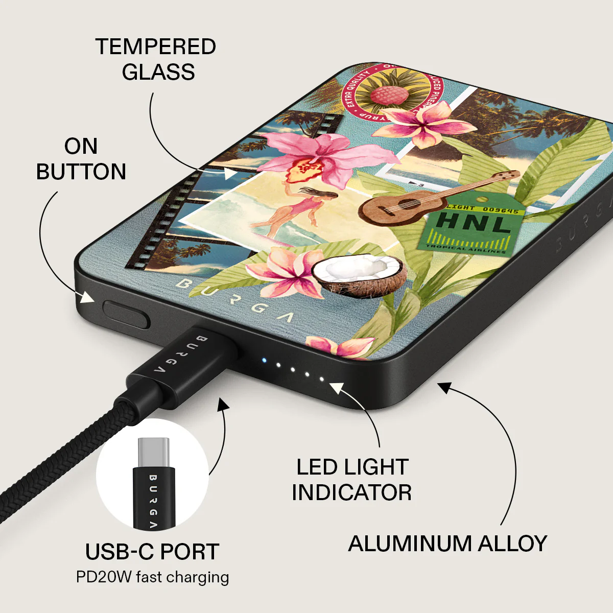 Honolulu - Magnetic Power Bank - Image 5