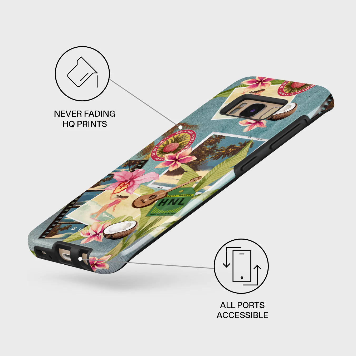 Honolulu - Samsung Galaxy S8 Case - Image 7