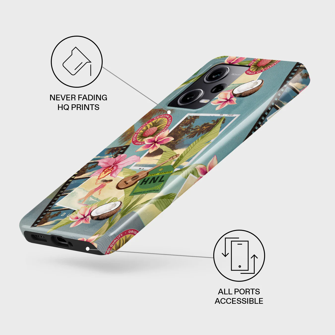 Honolulu - Xiaomi Redmi Note 12 Pro 5G Case - Image 3