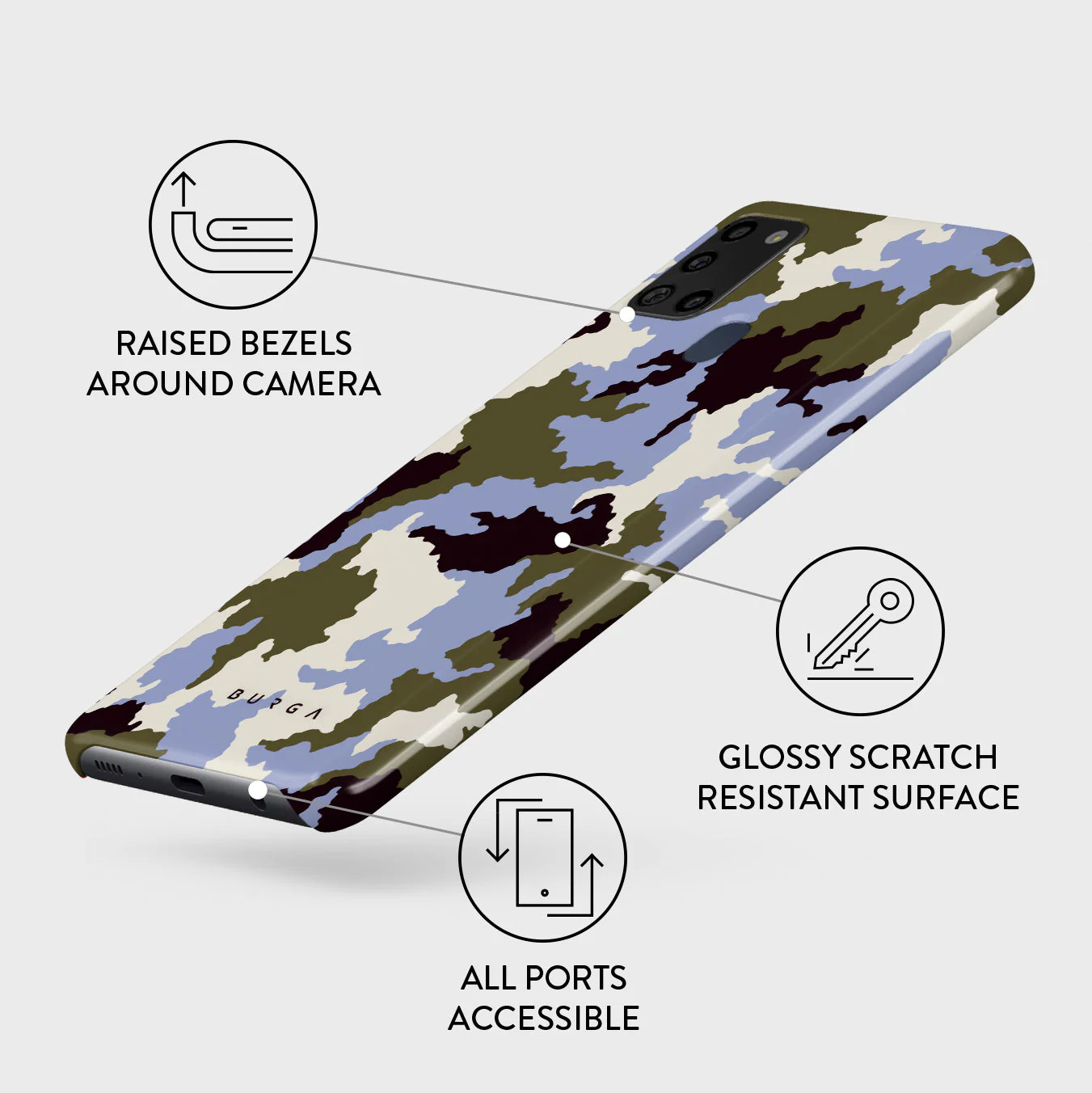 Icefield - Samsung Galaxy A21s 4G Case - Image 3