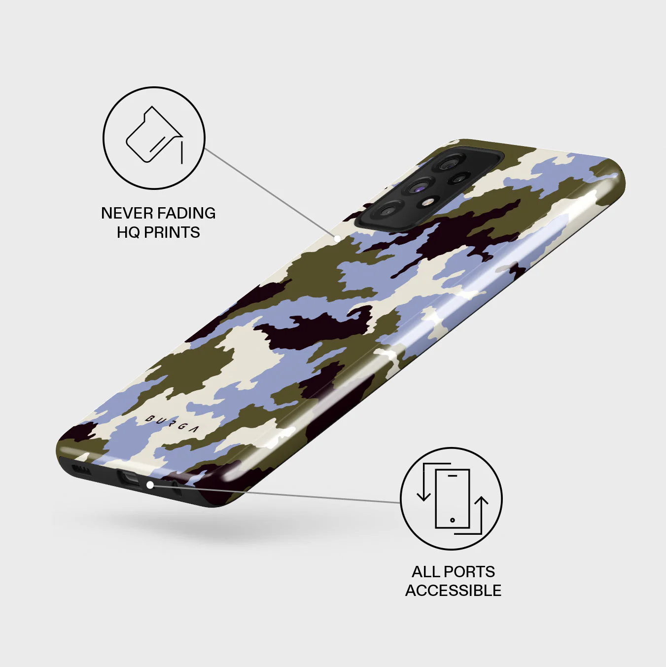 Icefield - Samsung Galaxy A72 4G / 5G Case - Image 7