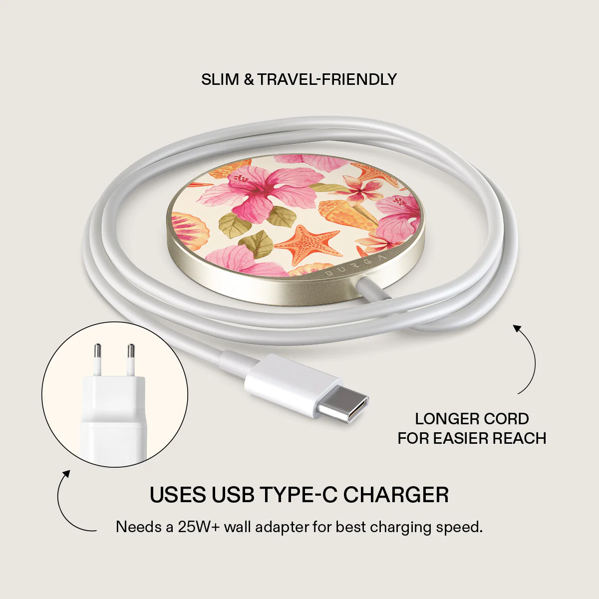 Island Life - Magnetic Wireless Charger - Image 3