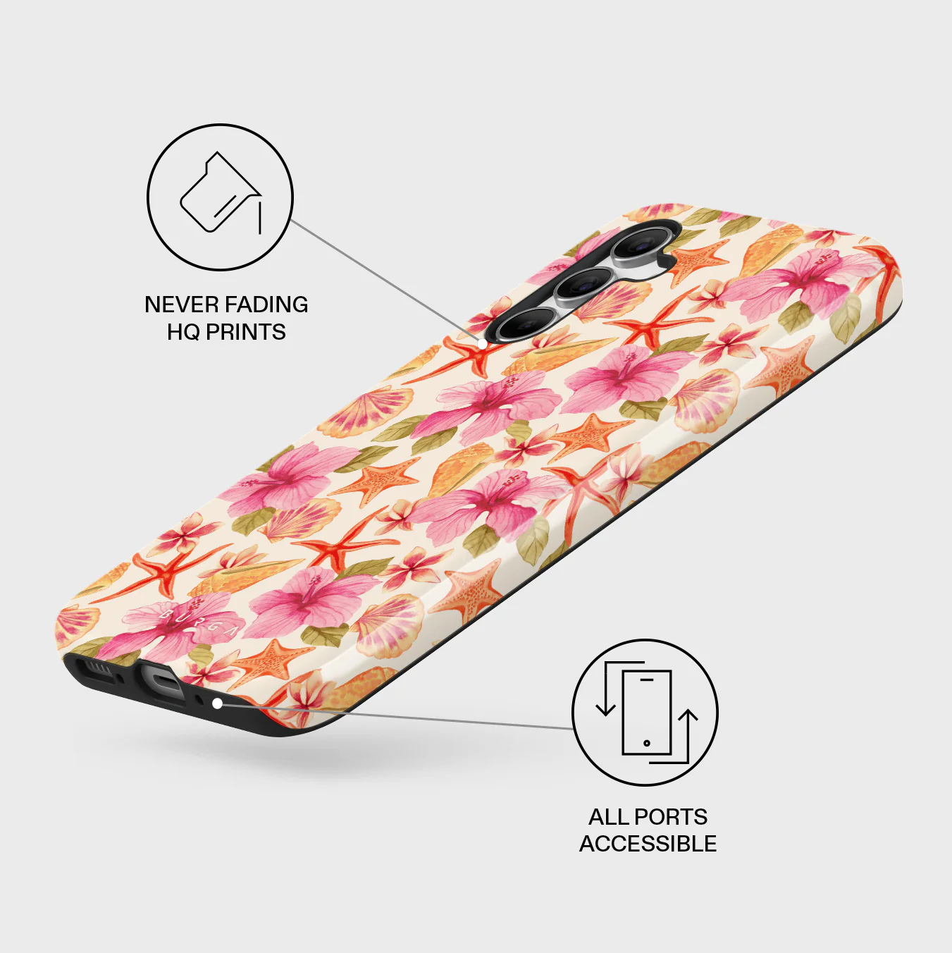 Island Life - Samsung Galaxy A54 Case - Image 3