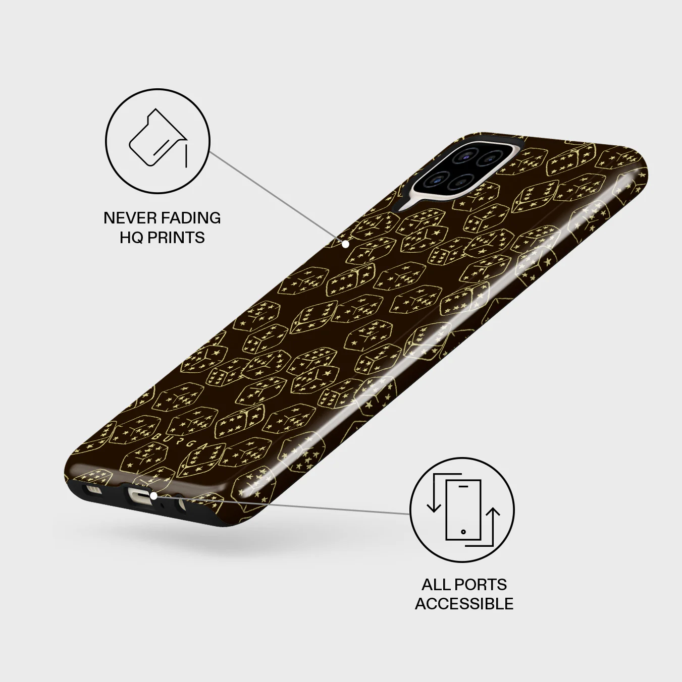 Jackpot - Samsung Galaxy A12 4G Case - Image 3