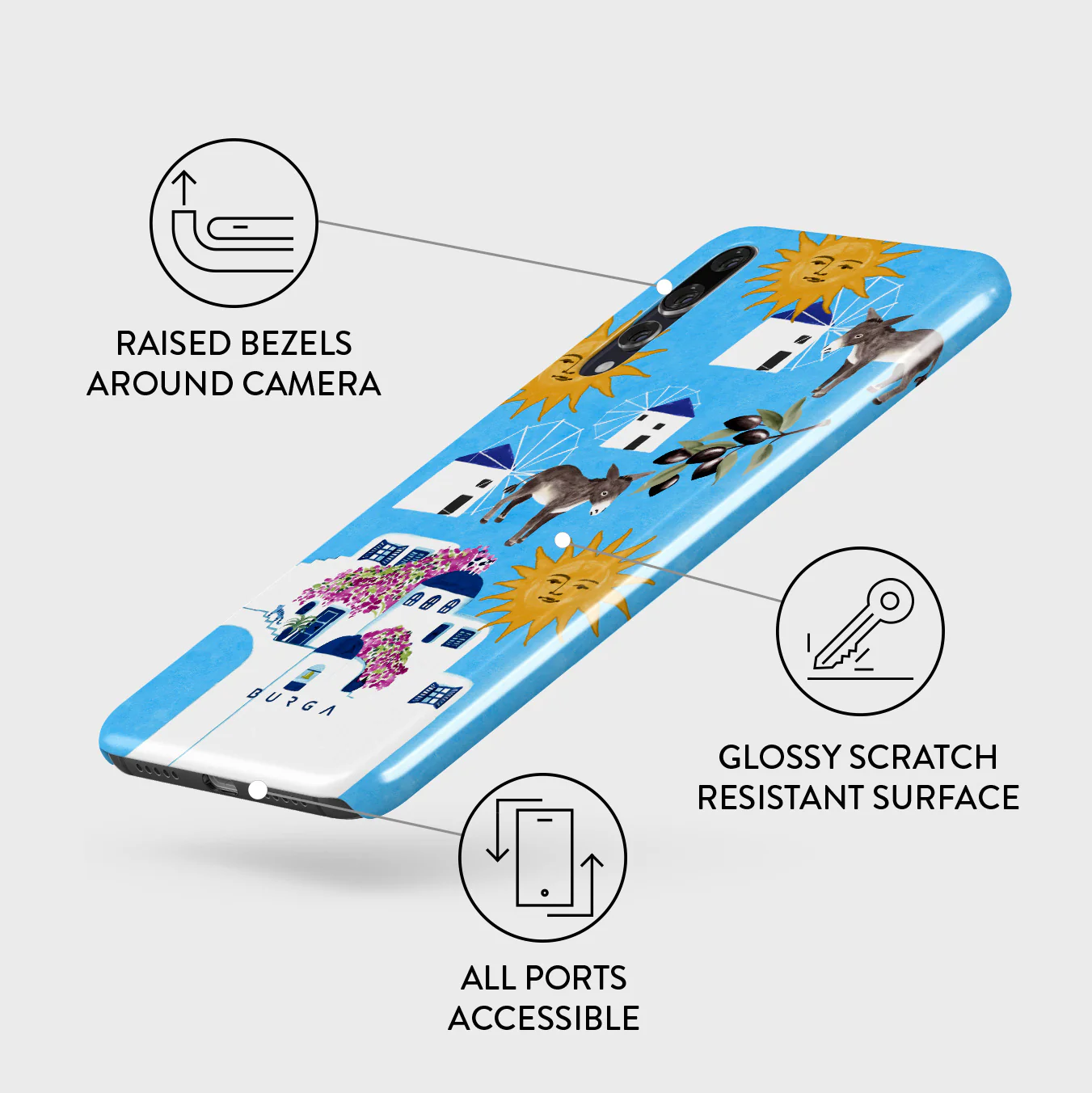 Kalimera - Huawei P20 Case - Image 3