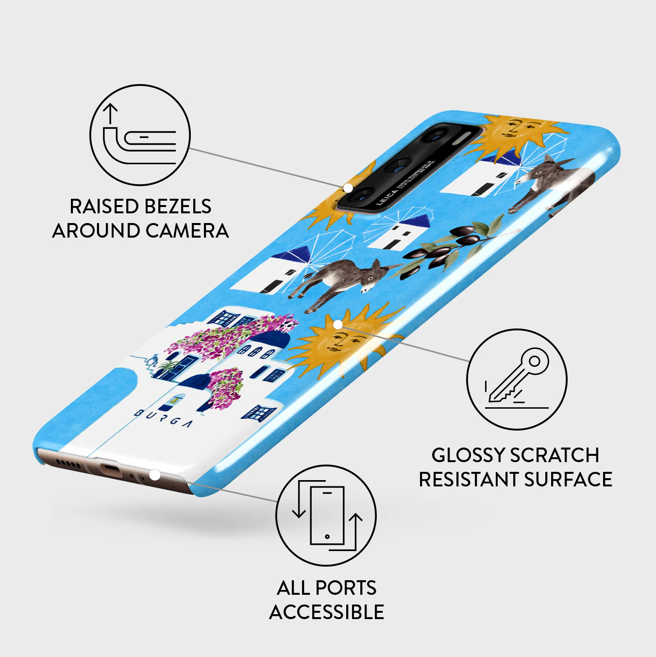 Kalimera - Huawei P40 Case - Image 3