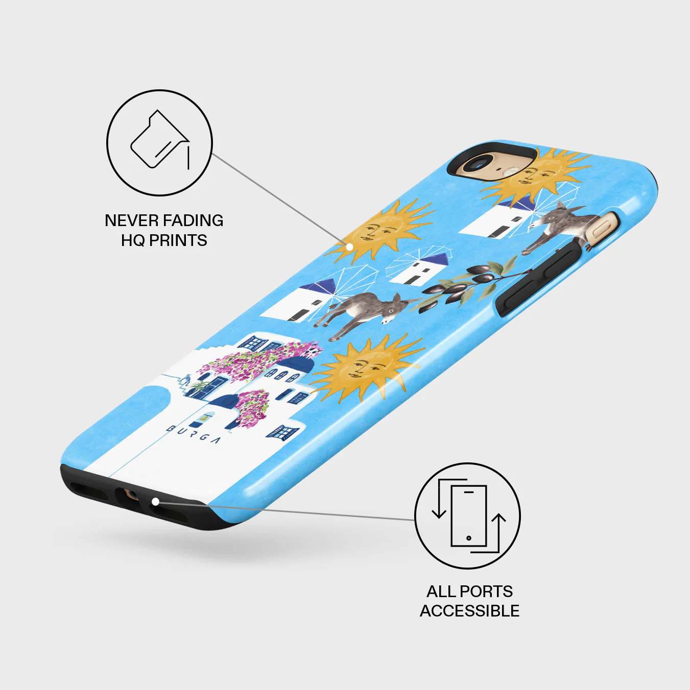 Kalimera - iPhone SE (2022) Case - Image 3