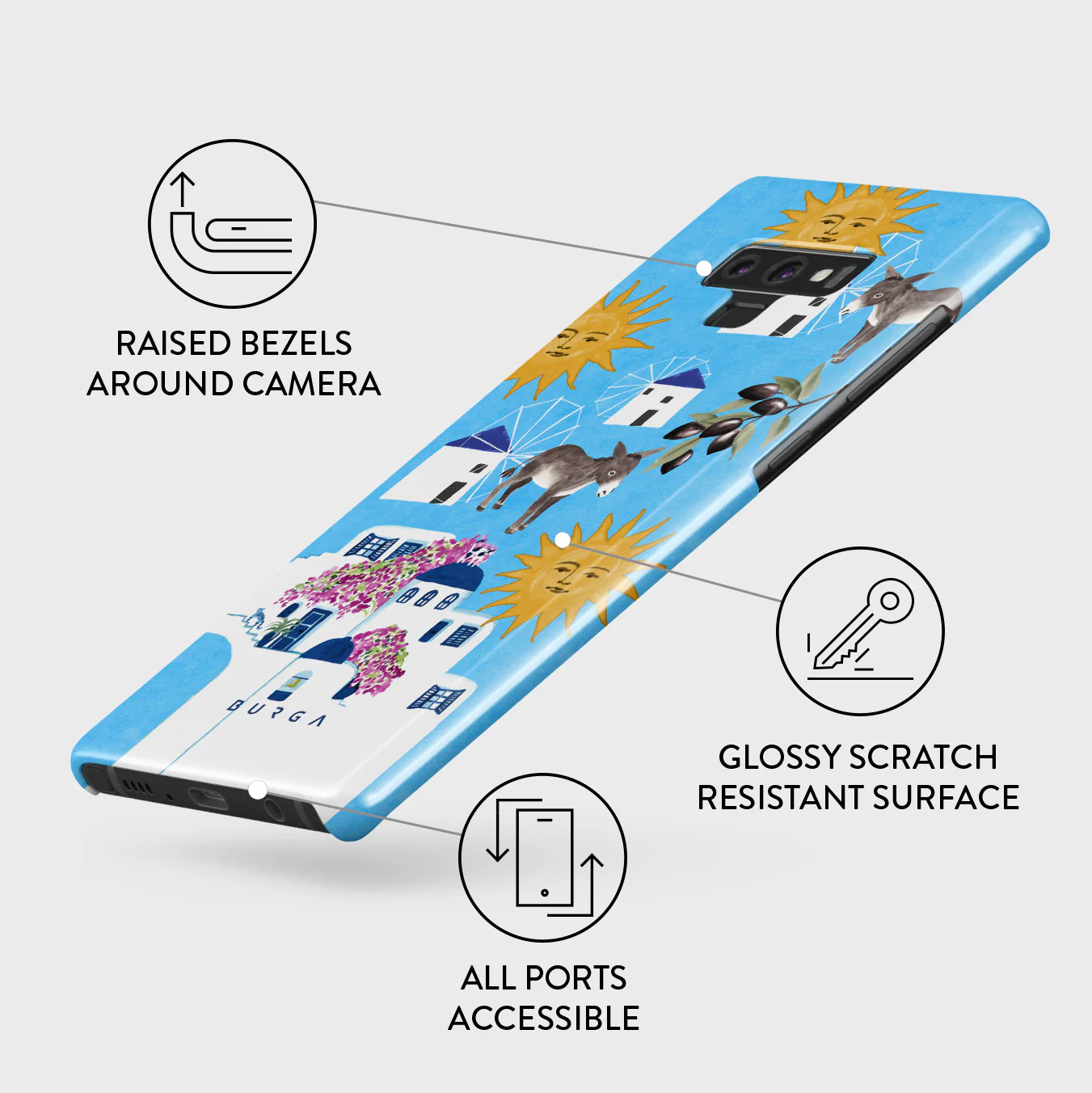 Kalimera - Samsung Galaxy Note 9 Case - Image 3