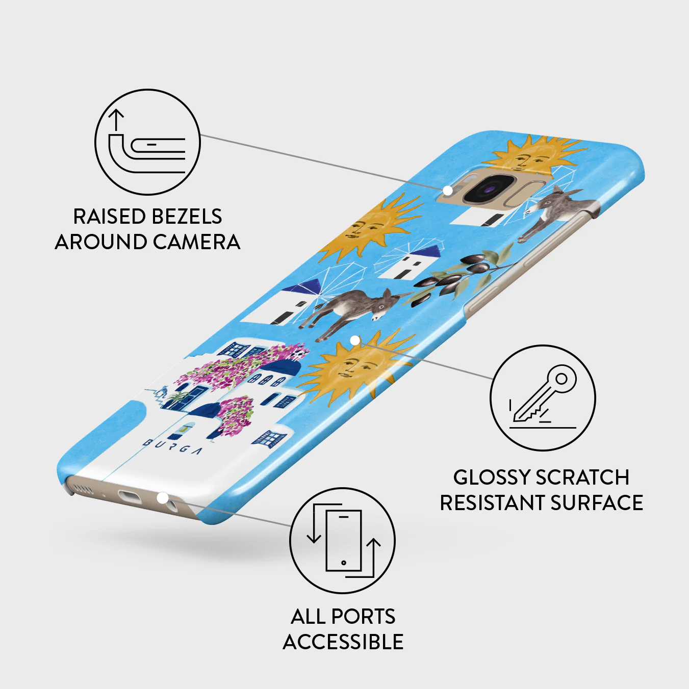 Kalimera - Samsung Galaxy S8 Case - Image 3