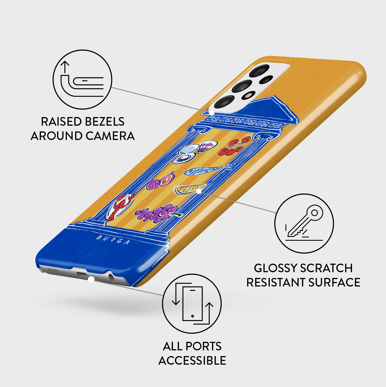 Kefi - Samsung Galaxy A72 4G / 5G Case - Image 3