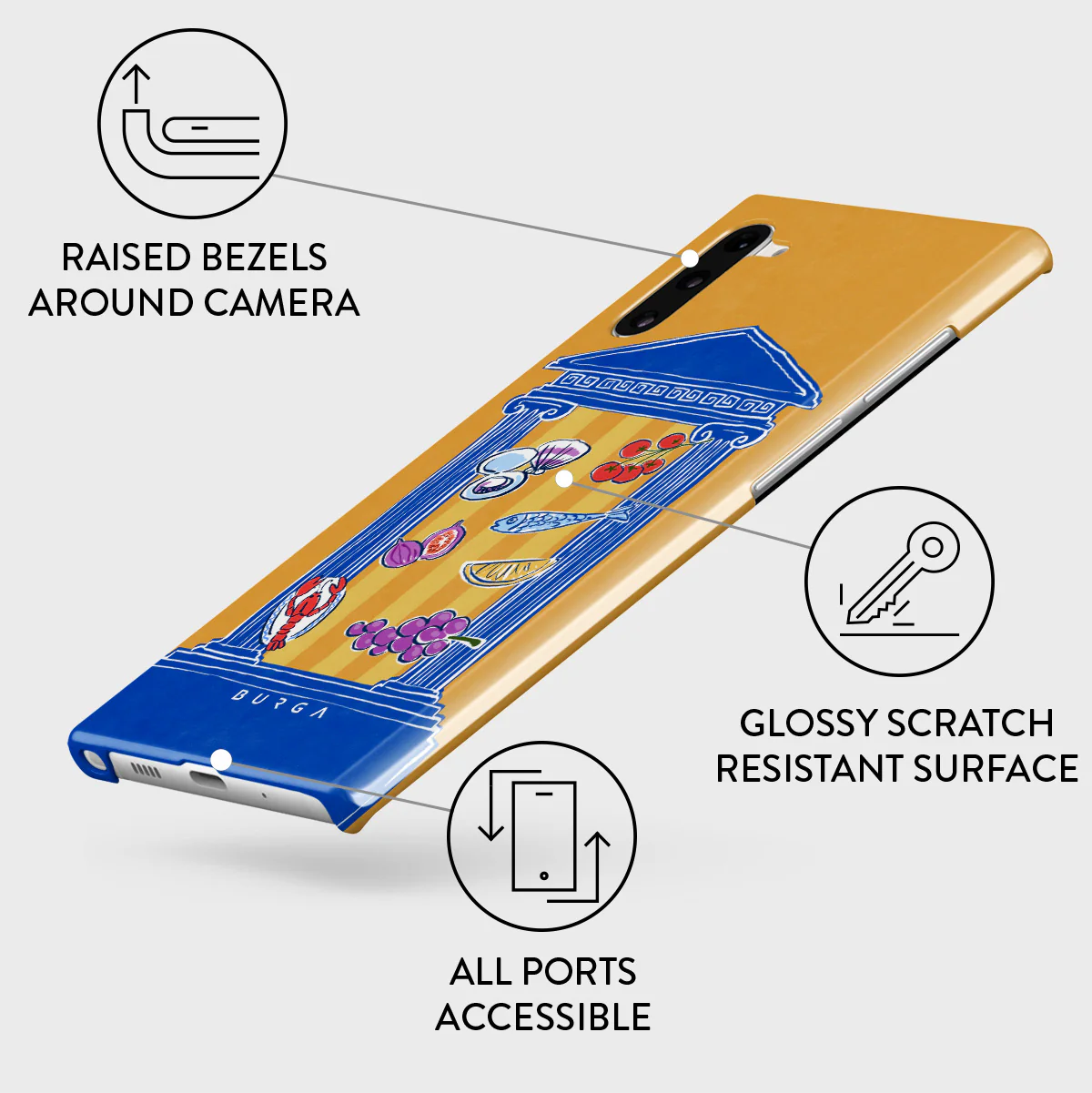 Kefi - Samsung Galaxy Note 10 Case - Image 3