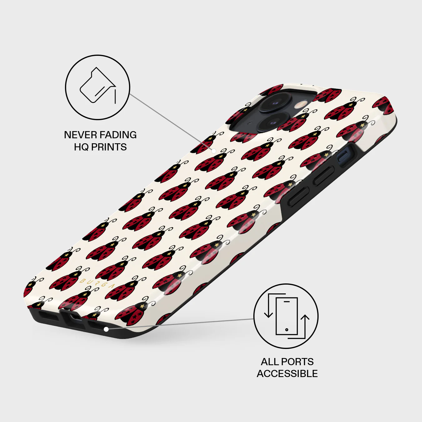 Lady Luck - iPhone 13 Mini Case - Image 3