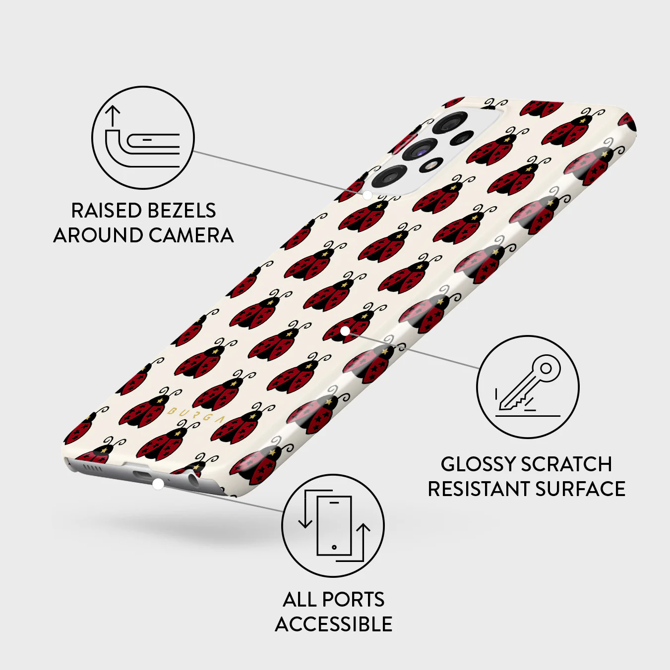 Lady Luck - Samsung Galaxy A72 4G / 5G Case - Image 3