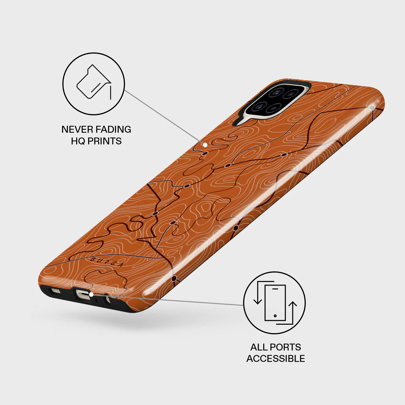 Latitude - Samsung Galaxy A12 4G Case - Image 3