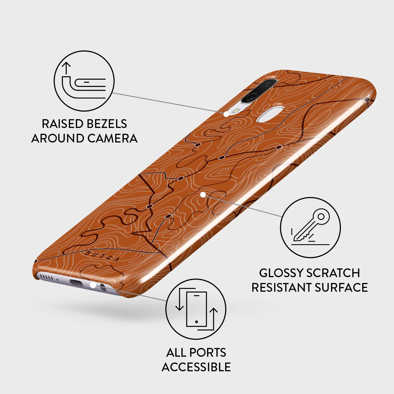 Latitude - Samsung Galaxy A40 Case - Image 3