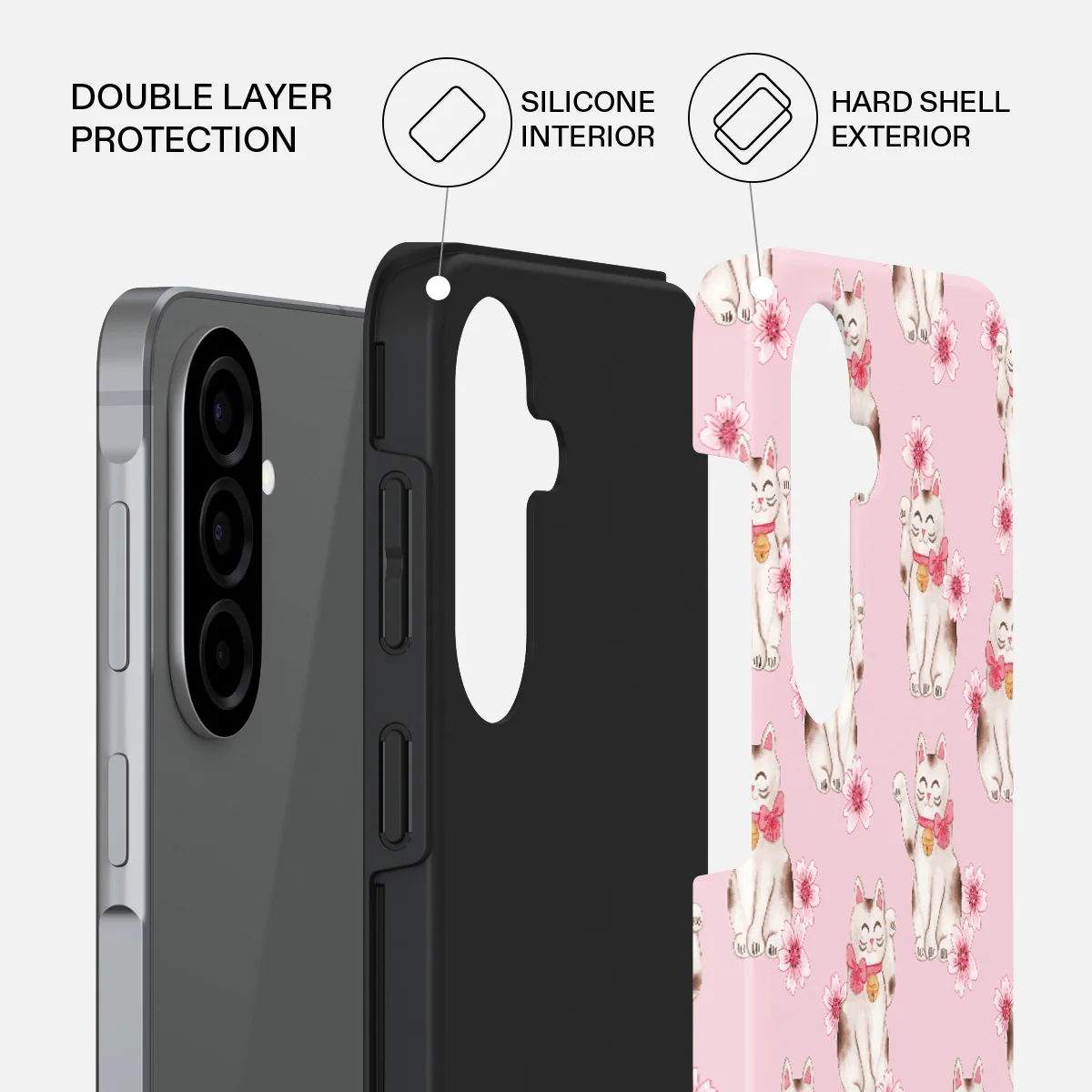Maneki Neko - Samsung Galaxy A57 5G Case - Image 2