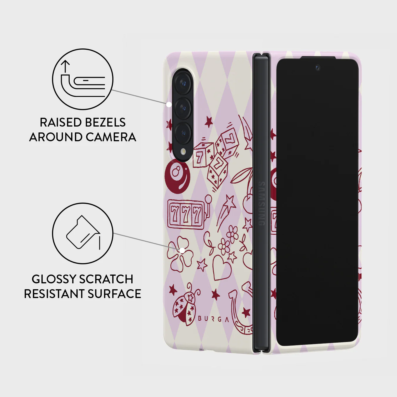 Manifesting - Samsung Galaxy Z Fold 4 Case - Image 3