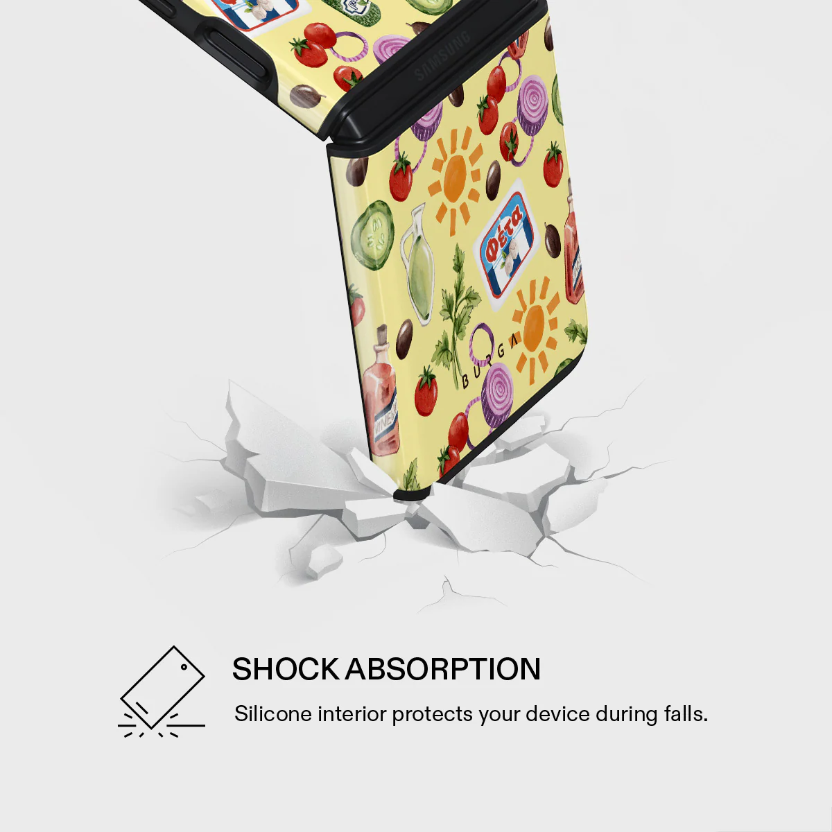 Meraki - Samsung Galaxy Z Flip 3 Case - Image 4