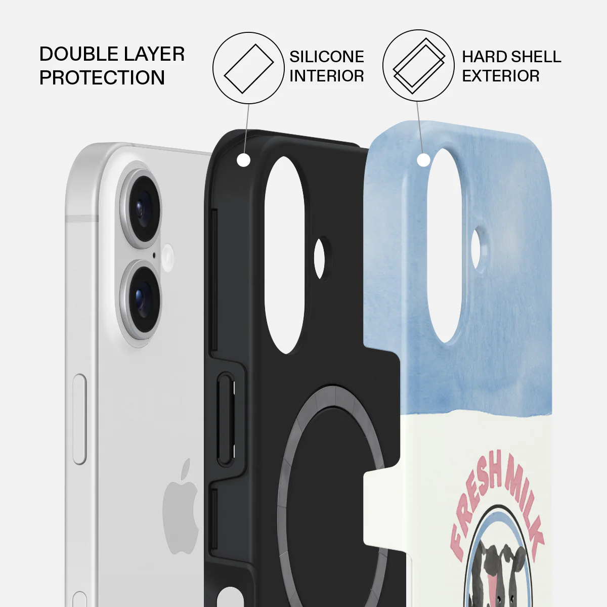 Milkshake - iPhone 16 Plus Case - Image 2