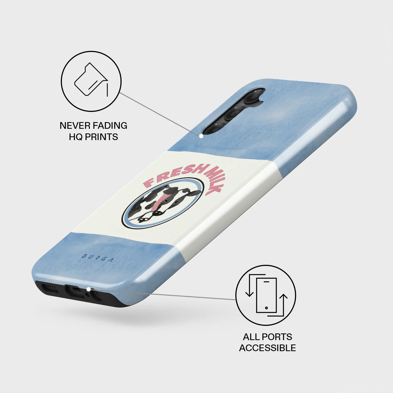 Milkshake - Samsung Galaxy A14 5G Case - Image 3