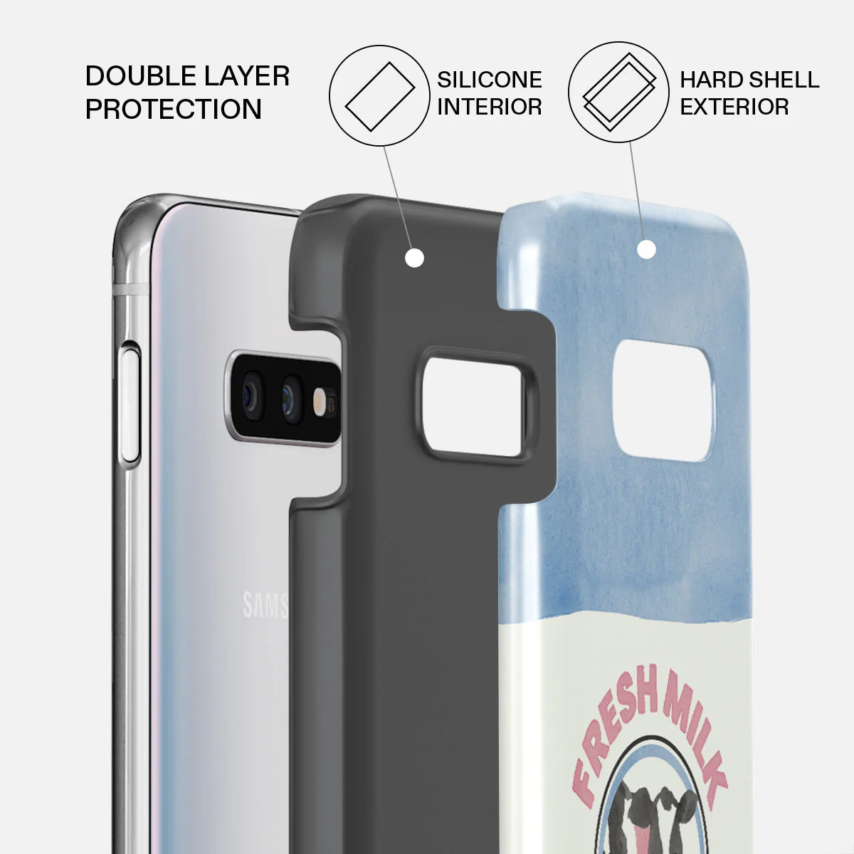 Milkshake - Samsung Galaxy S10E Case - Image 2