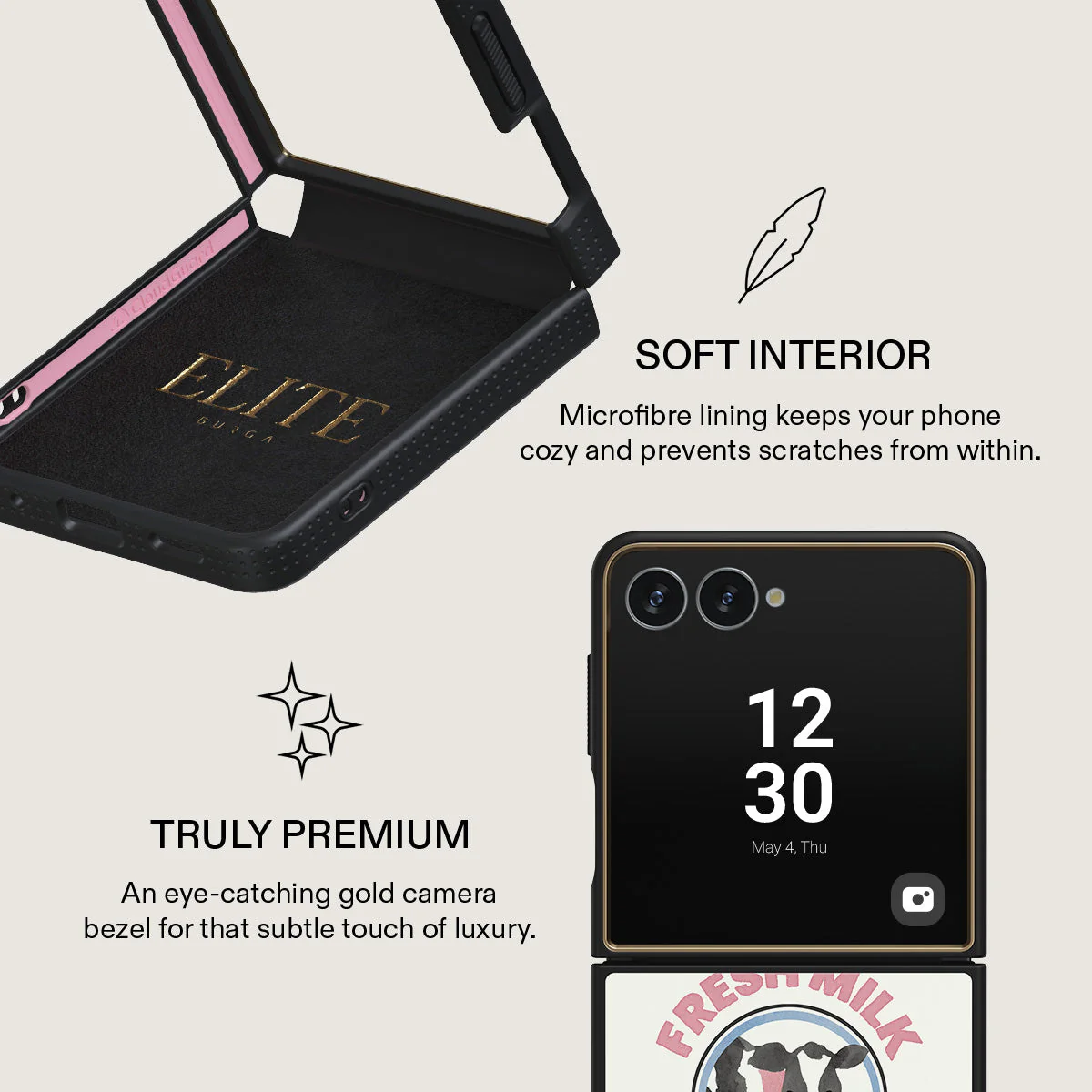 Milkshake - Samsung Galaxy Z Flip 7 Case - Image 10