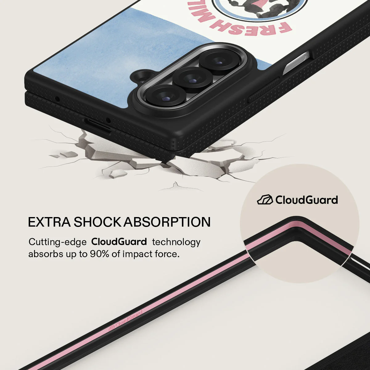 Milkshake - Samsung Galaxy Z Fold 7 Case - Image 10