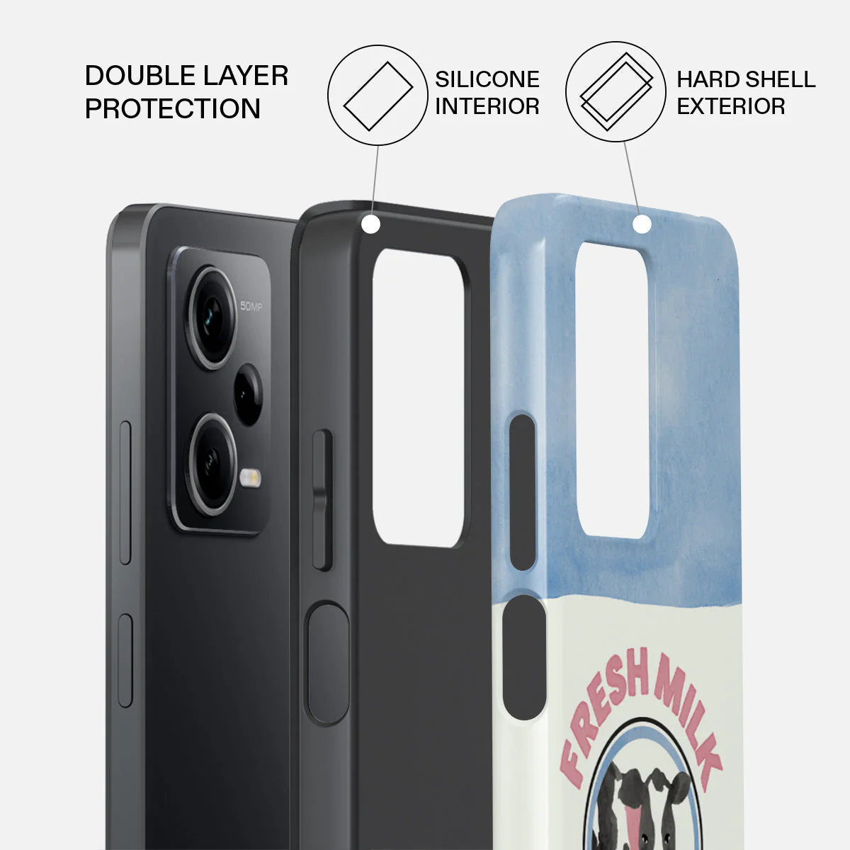 Milkshake - Xiaomi Redmi Note 12 Pro+ 5G Case - Image 2