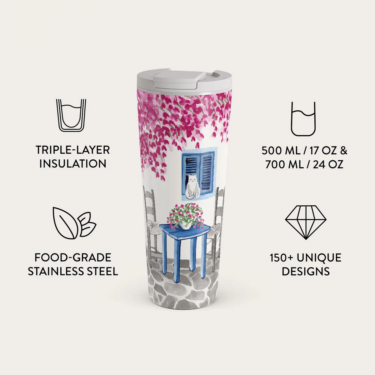 Milos - Travel Mug - Image 9