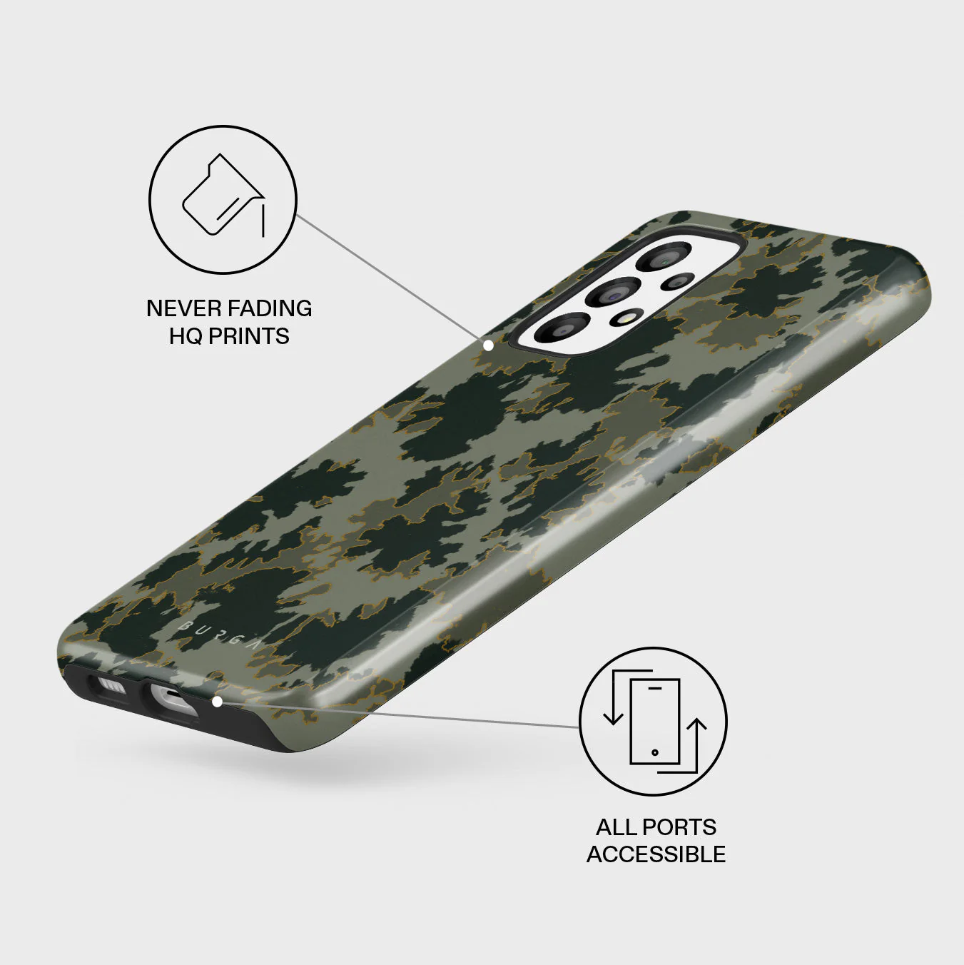Moss - Samsung Galaxy A33 Case - Image 3