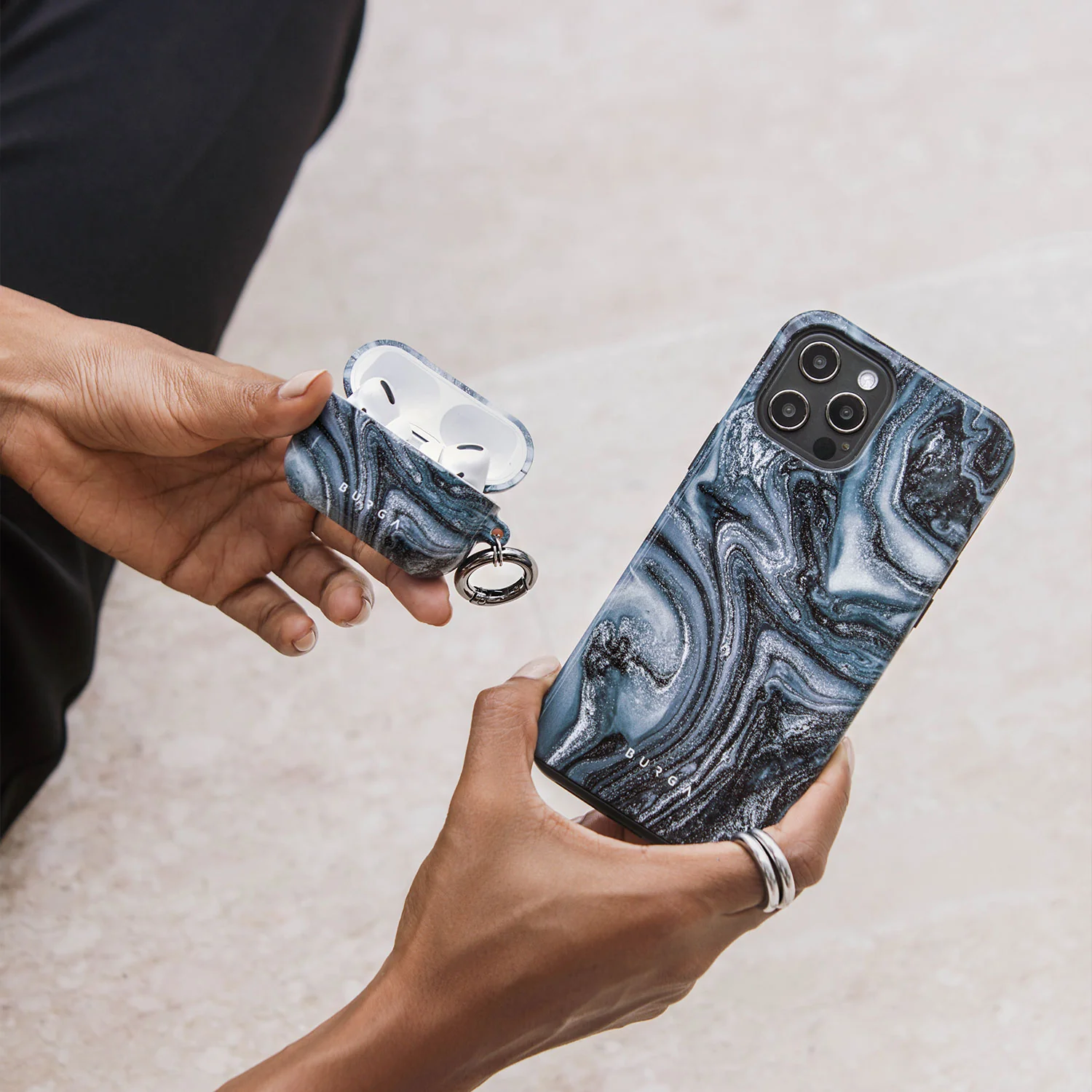 Navy Trench - Blue Samsung Galaxy A37 5G Case - Image 7