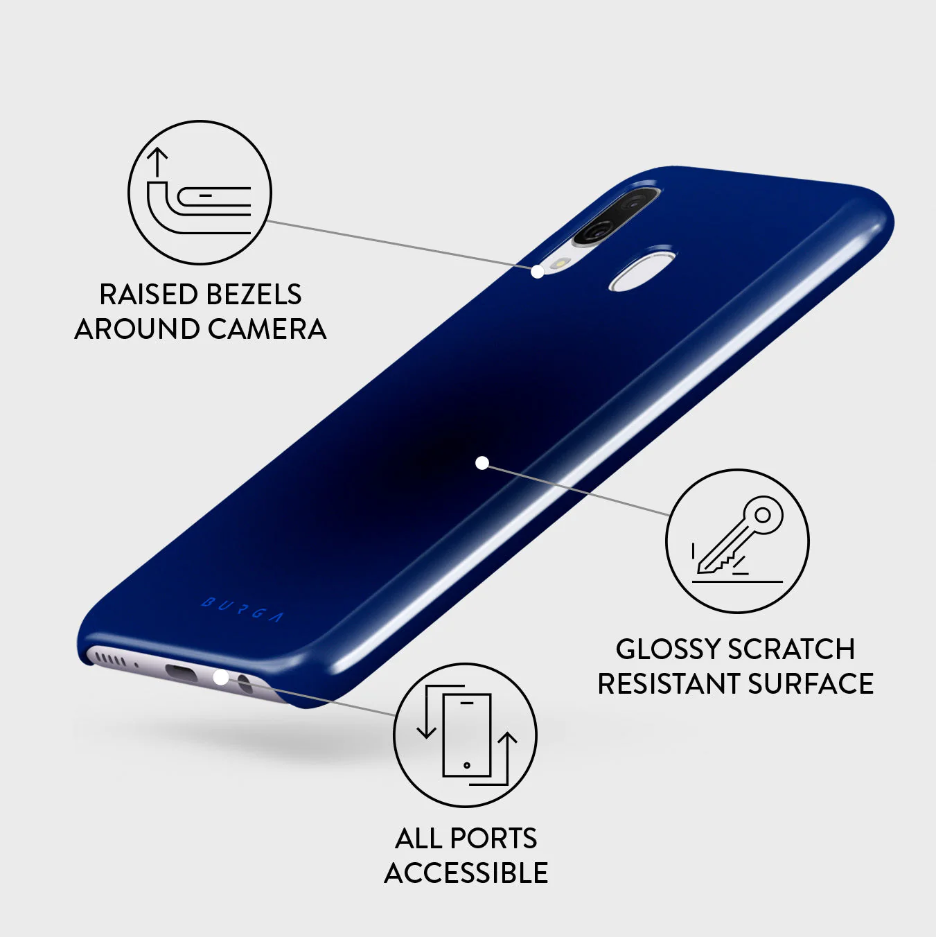Neptune - Samsung Galaxy A40 Case - Image 3