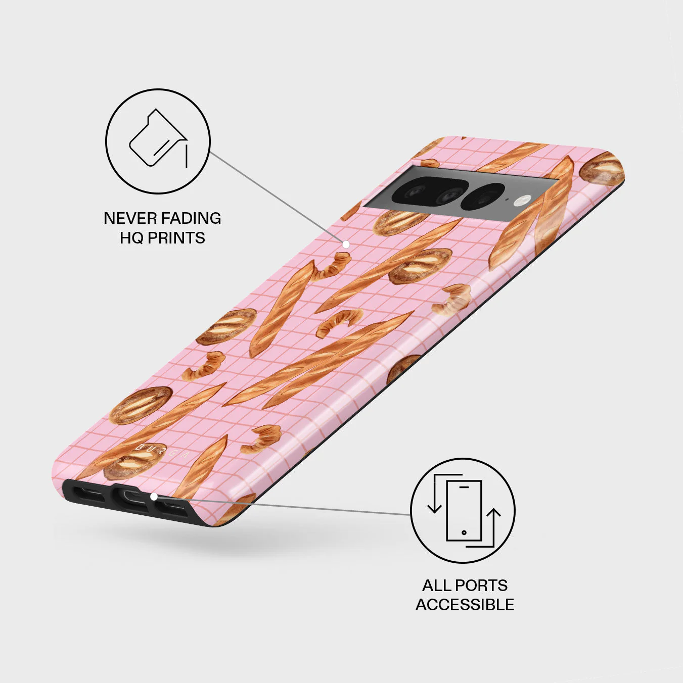 No Crumbs - Google Pixel 7 Pro Case - Image 3