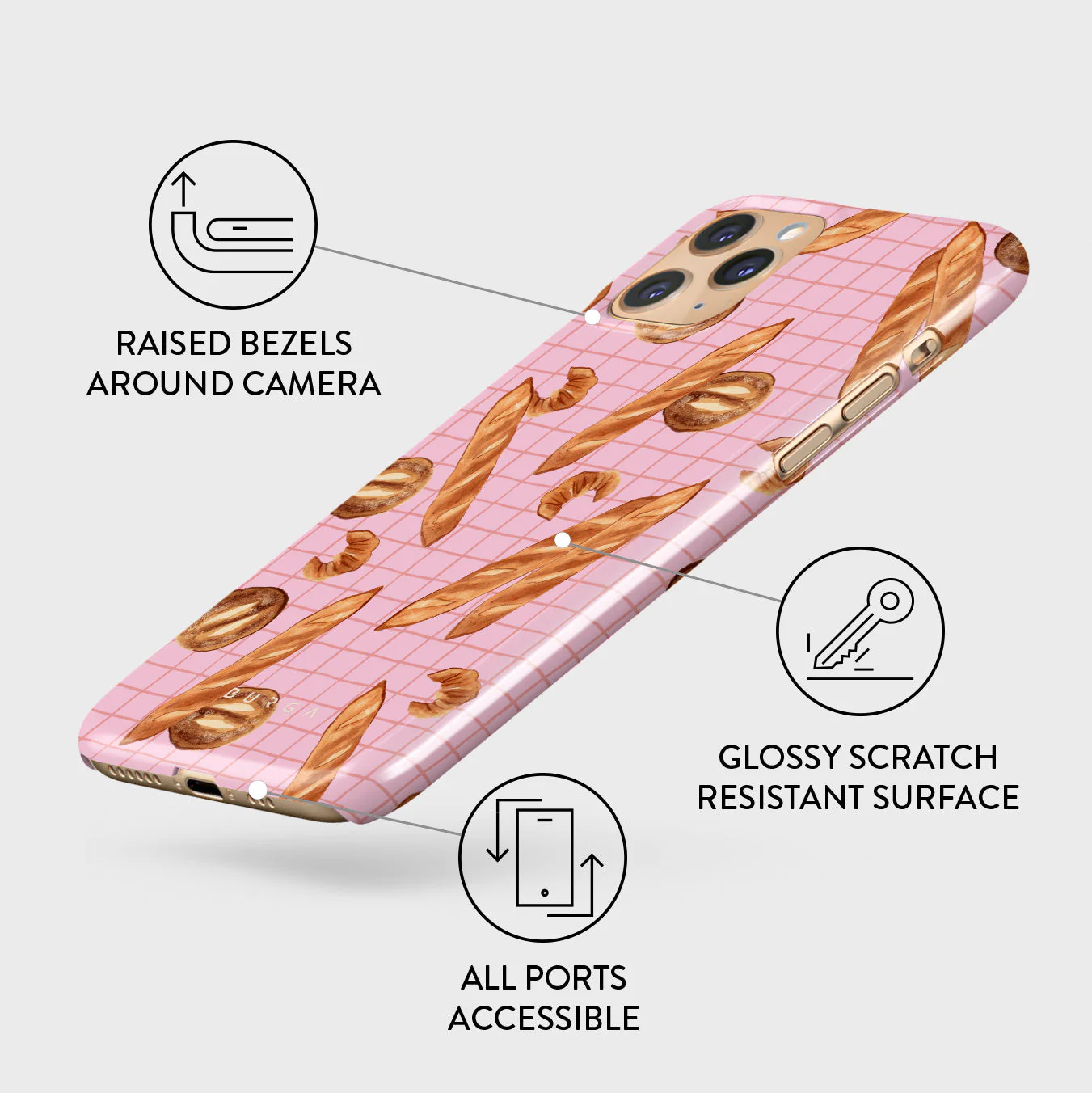 No Crumbs - iPhone 11 Pro Max Case - Image 3