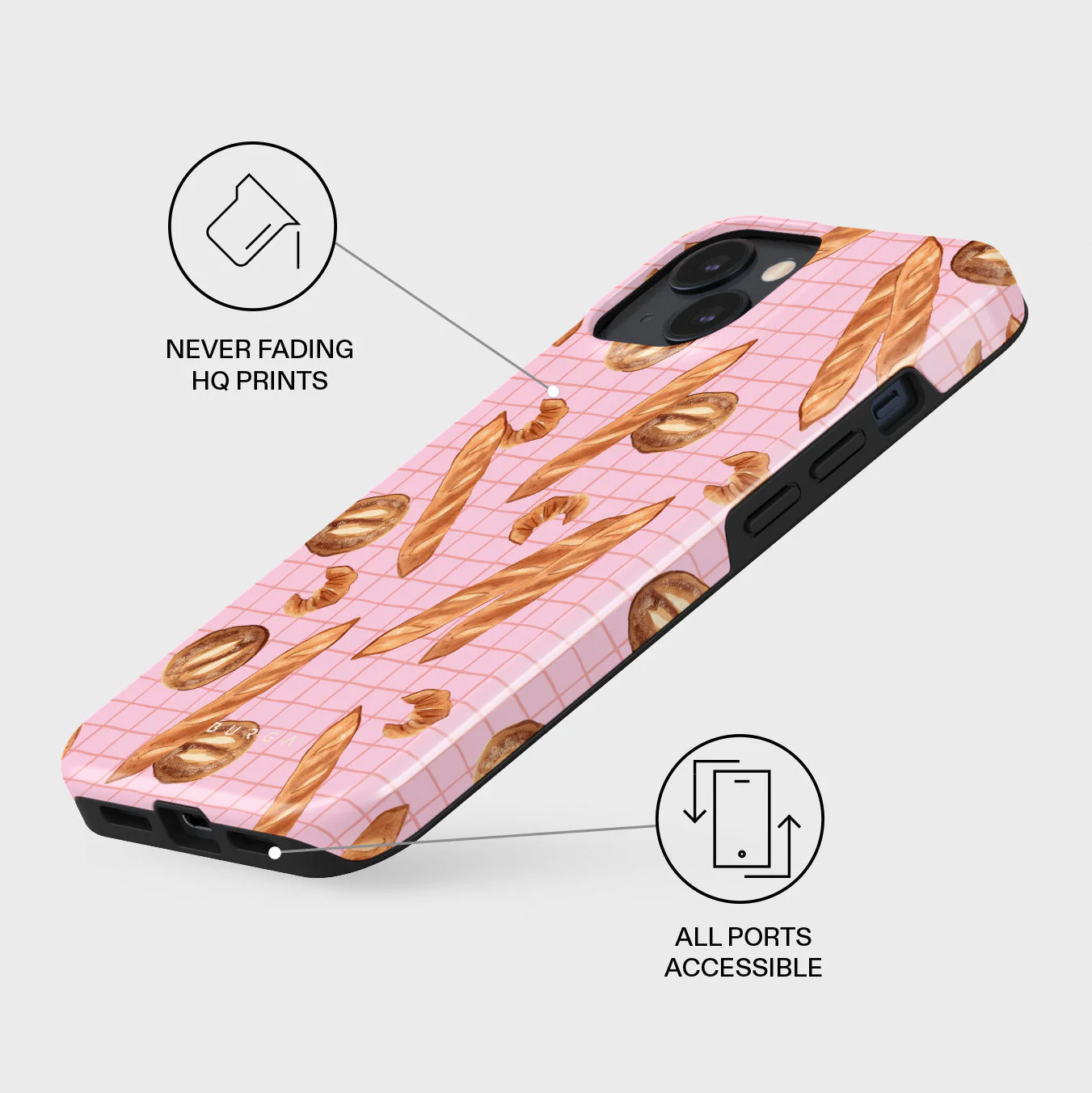 No Crumbs - iPhone 14 Plus Case - Image 3