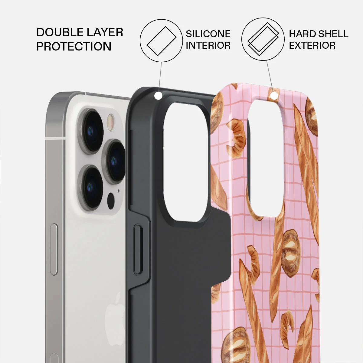 No Crumbs - iPhone 14 Pro Case - Image 2