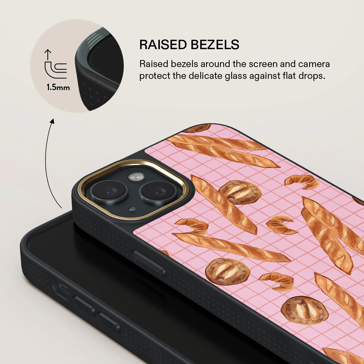 No Crumbs - iPhone 15 Plus Case - Image 8