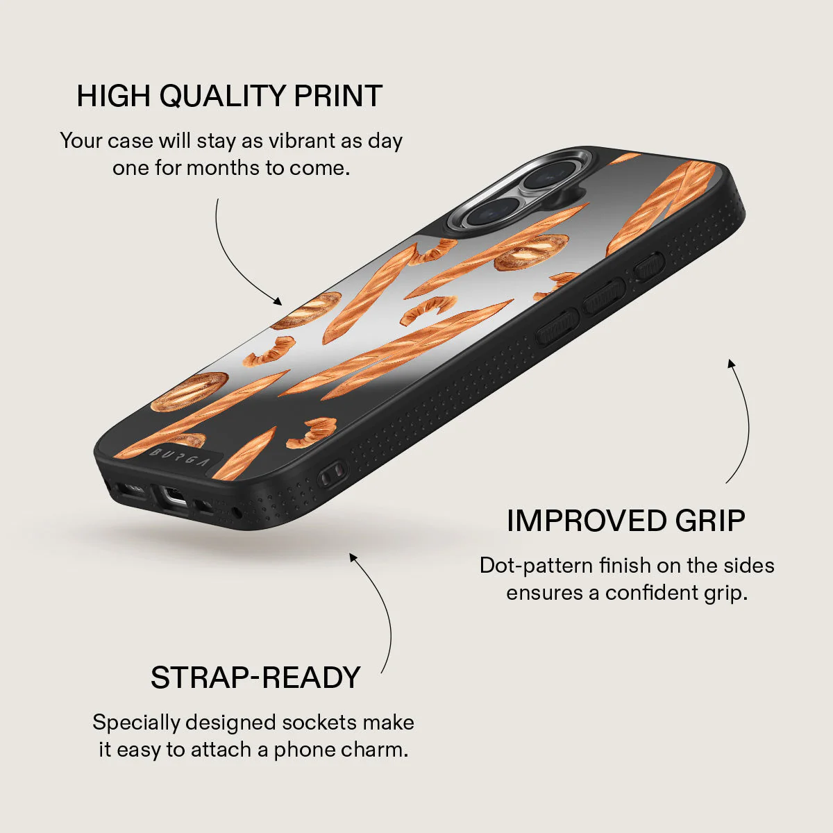 No Crumbs - iPhone 16 Case - Image 40