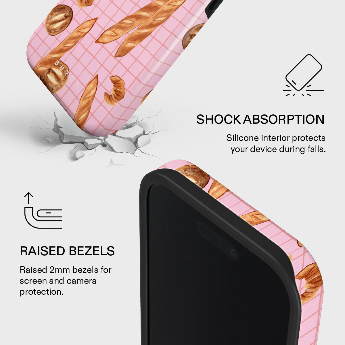 No Crumbs - iPhone 16 Plus Case - Image 4