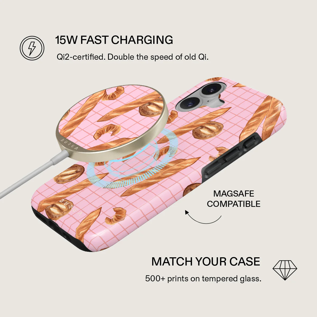 No Crumbs - Magnetic Wireless Charger - Image 2