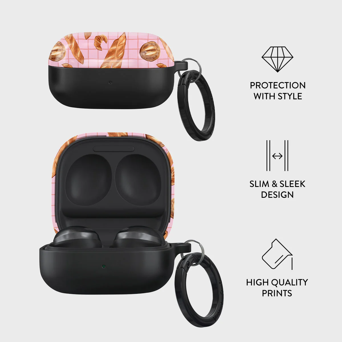 No Crumbs - Samsung Galaxy Buds Pro Case - Image 4
