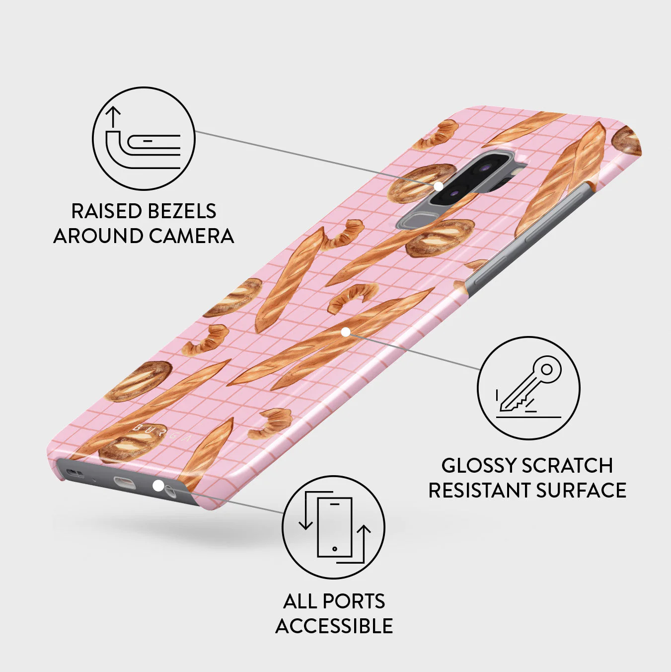 No Crumbs - Samsung Galaxy S9 Plus Case - Image 3