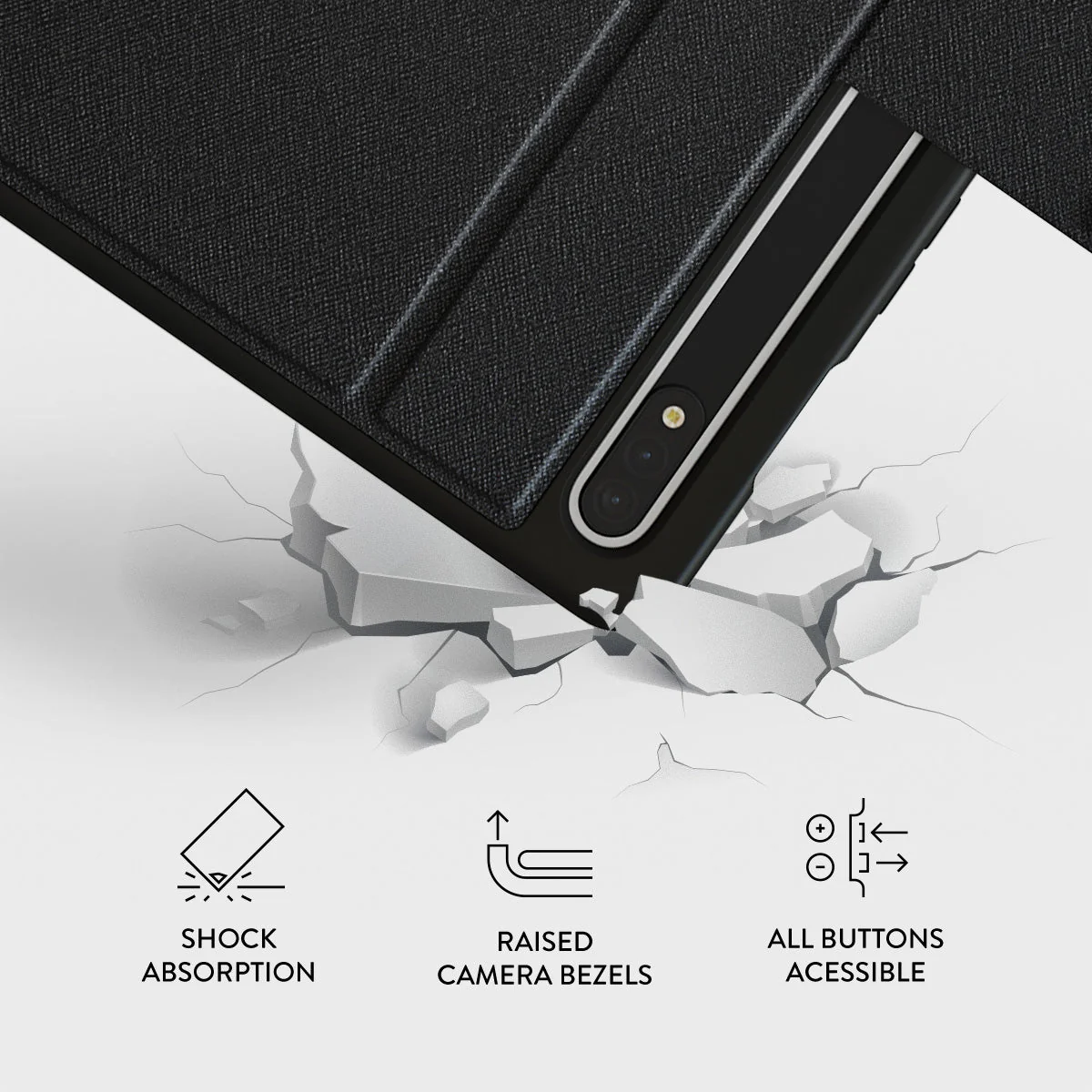No Crumbs - Samsung Galaxy Tab S8/S7 Case - Image 3