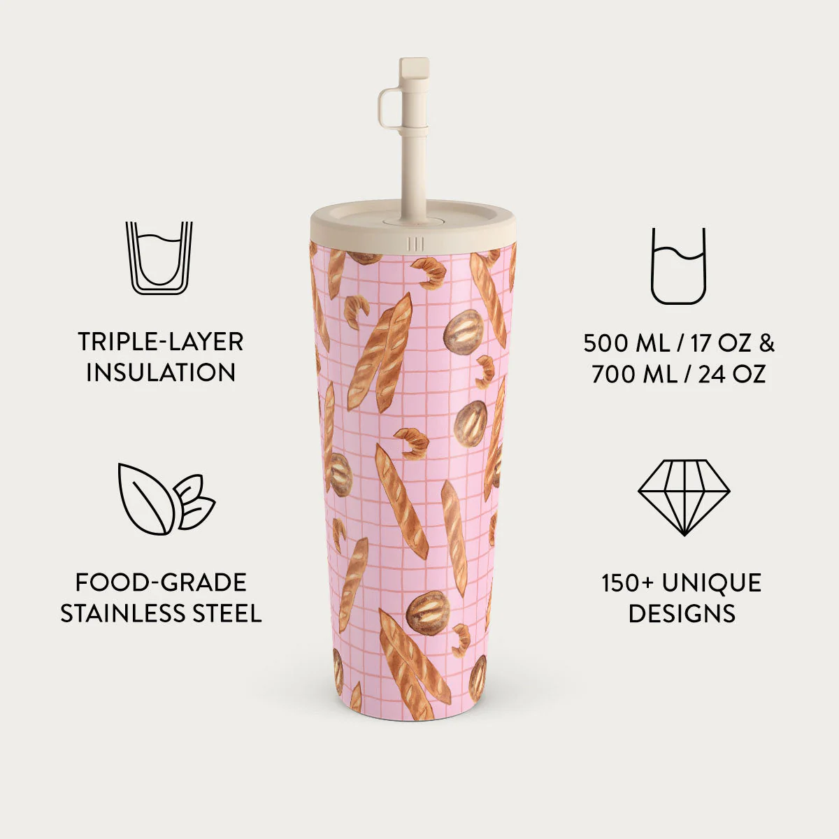 No Crumbs - Travel Mug - Image 10