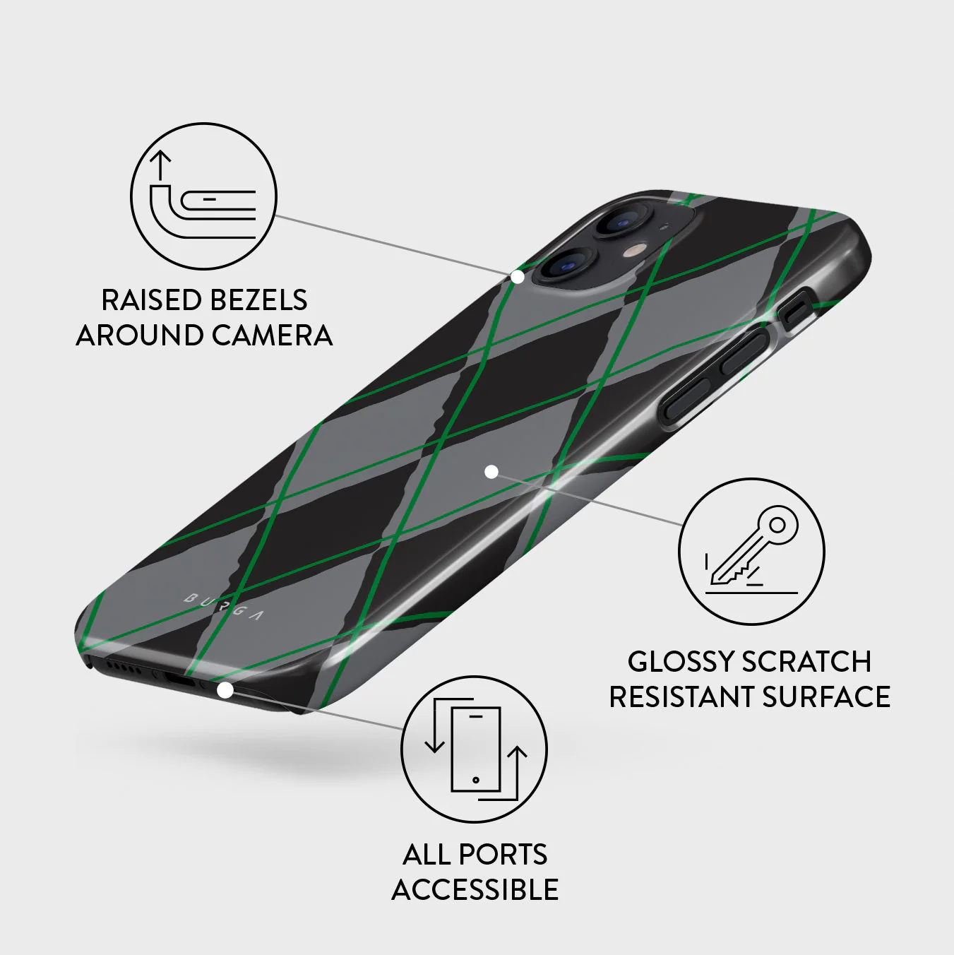 Old School - iPhone 12 Mini Case - Image 3