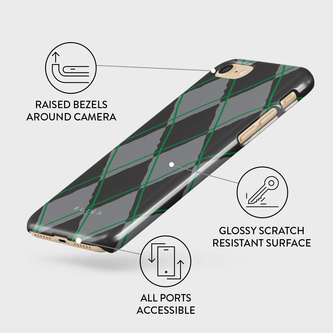 Old School - iPhone 7 / iPhone 8 Case - Image 3