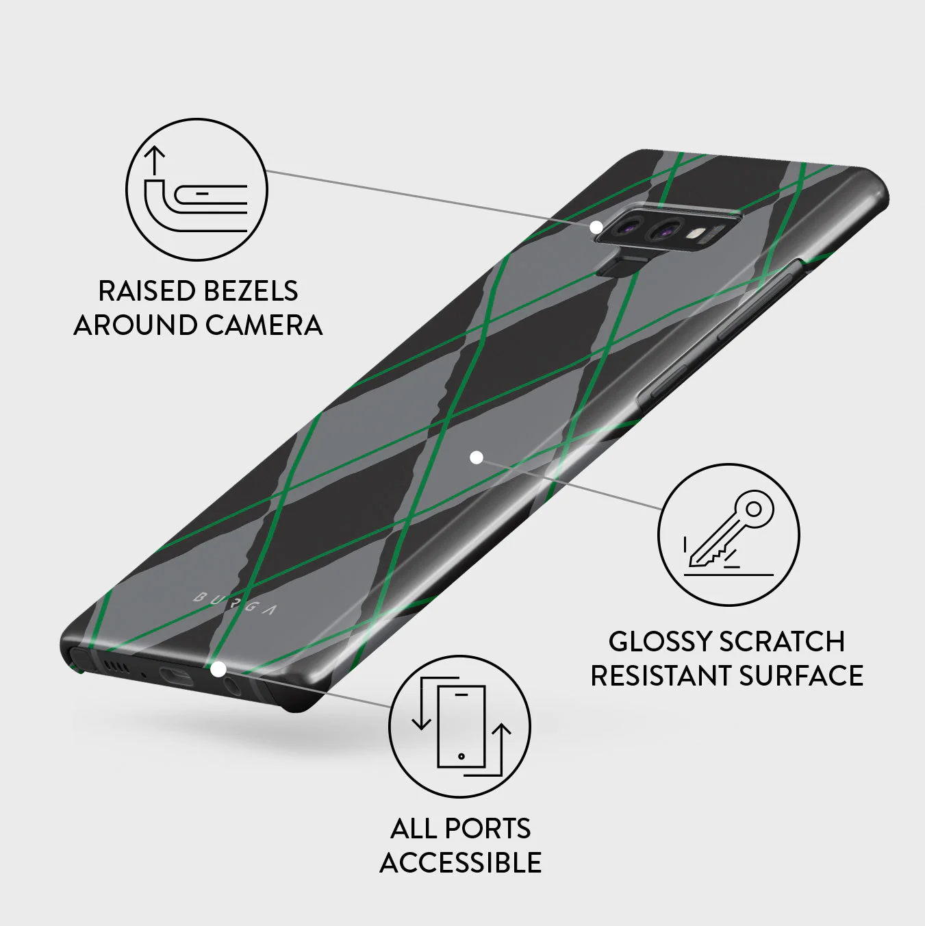 Old School - Samsung Galaxy Note 9 Case - Image 3