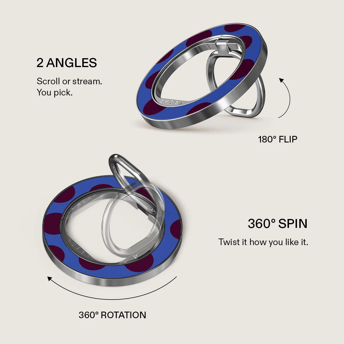 On Pause - Magnetic Ring Holder - Image 3